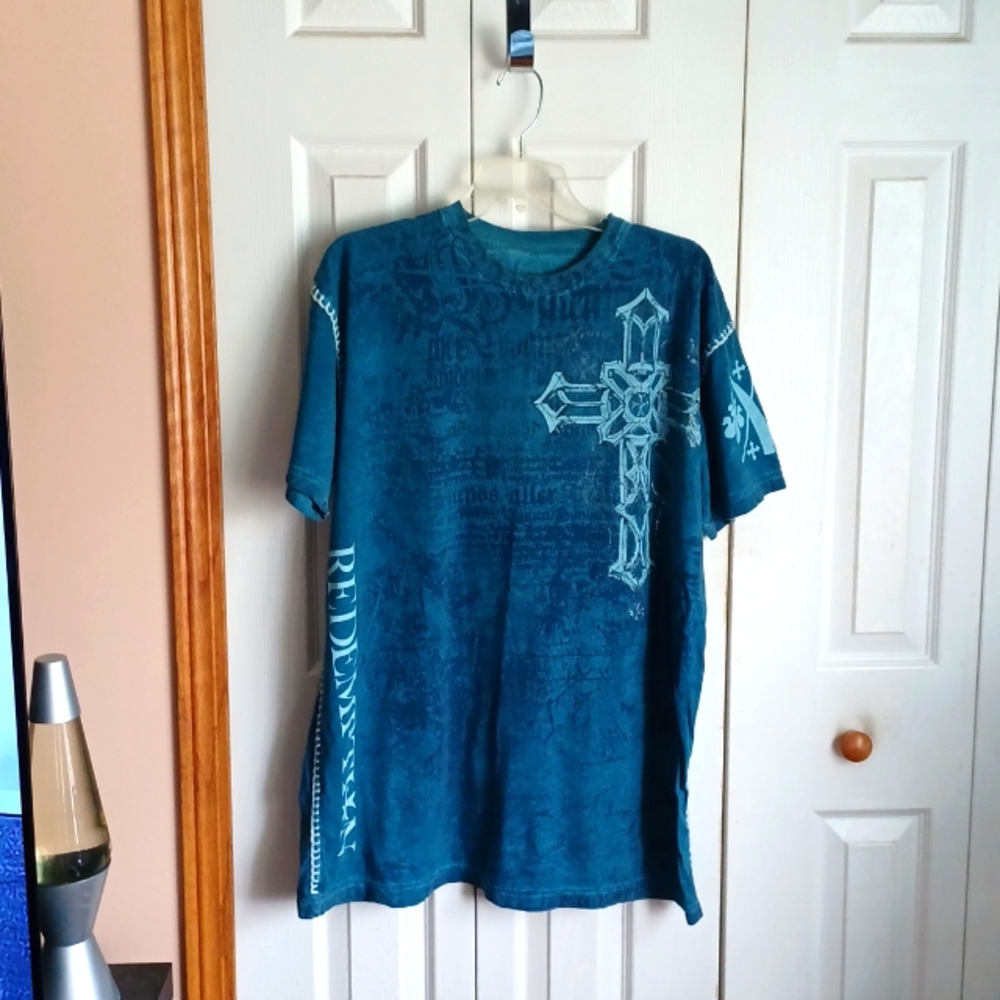 Men raw and sta t- shirt size 2xl